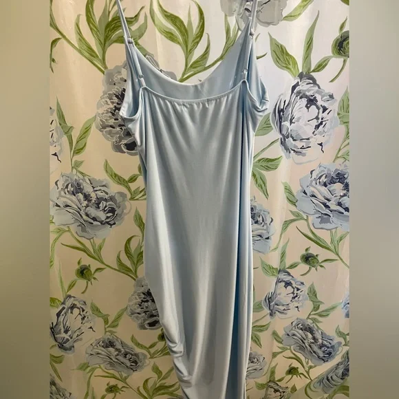 Baby Blue Strap Dress - Picture 2 of 2